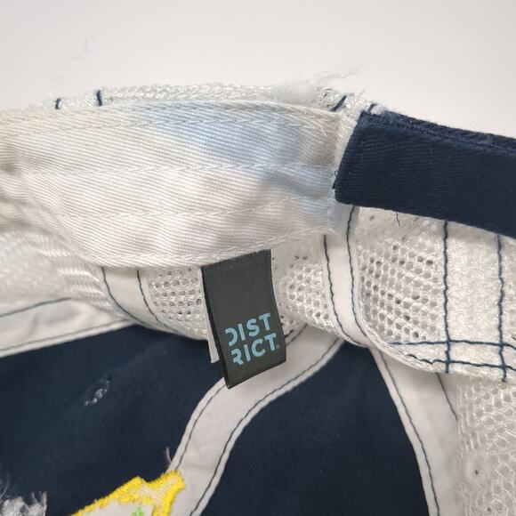 Race To Robie Creek Run Through It 2021 Trucker Hat Blue One Size District - Picture 8 of 9